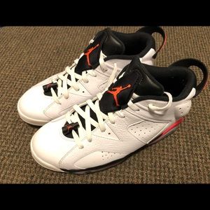Jordan 6 low infrared, men, size 8.5